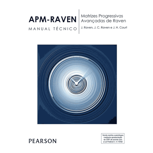 APM Raven - Matrizes Progressivas Avançadas de Raven - Caderno 1 E 2