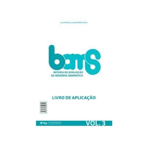 BAMS - Livro de Aplicação vol.3 | Wedja Psicologia BAMS - Livro de Aplicação vol.3 | Wedja Psicologia