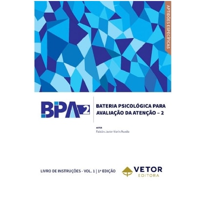 Bateria Psicológica para Avaliação da Atenção BPA-2 | Coleção completa