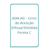 BDA  AD - Crivo Atenção Difusa/Dividida - Forma C | Wedja Psicologia BDA  AD - Crivo Atenção Difusa/Dividida - Forma C | Wedja Psicologia