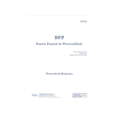 BFP (Bloco de respostas) | Wedja Psicologia BFP (Bloco de respostas) | Wedja Psicologia