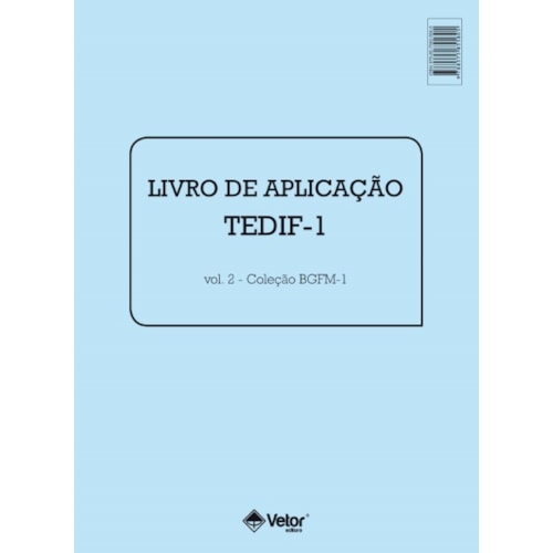 BGFM1 Livro Aplicação Tedif 1 Vol.2 BGFM1 Livro Aplicação Tedif 1 Vol.2