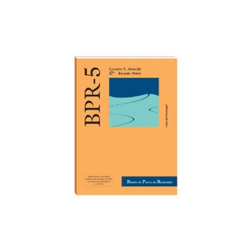 BPR-5 Bateria de Prova de Raciocínio (Kit Completo) | Wedja Psicologia