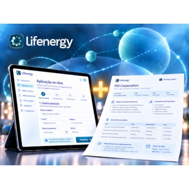 Combo Lifenergy Digital & PDI - aplicação online