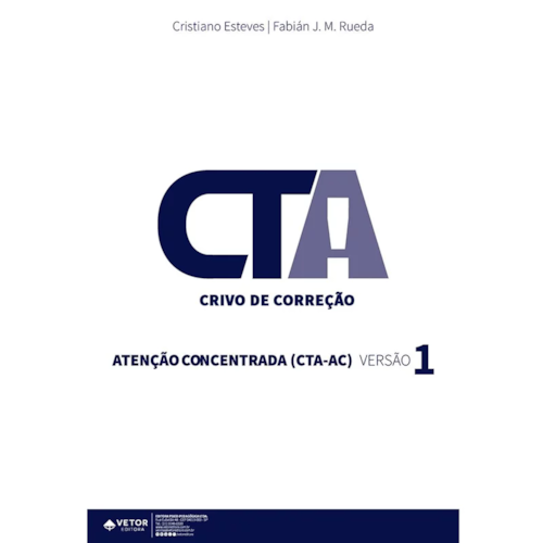 CTA - Crivo de Correção Atenção Concentrada Versão 1 CTA - Crivo de Correção Atenção Concentrada Versão 1