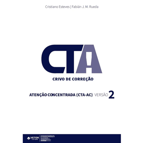 CTA - Crivo de Correção Atenção Concentrada Versão 2 CTA - Crivo de Correção Atenção Concentrada Versão 2