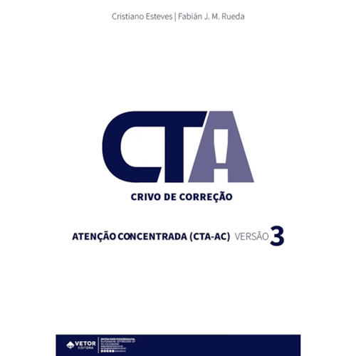 CTA - Crivo de Correção Atenção Concentrada Versão 3 CTA - Crivo de Correção Atenção Concentrada Versão 3