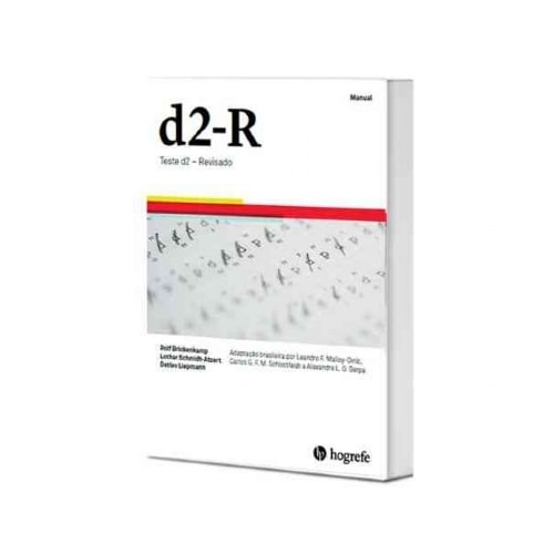 d2-R (Kit Completo) | Wedja Psicologia d2-R (Kit Completo) | Wedja Psicologia