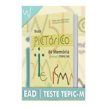EAD - Teste TEPIC-M | Wedja Psicologia