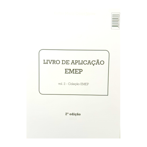 EMEP 2ª Edição - Livro de Aplicação | Wedja Psicologia EMEP 2ª Edição - Livro de Aplicação | Wedja Psicologia