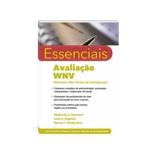 Essenciais - Fundamentos da Avaliação WNV | Wedja Psicologia