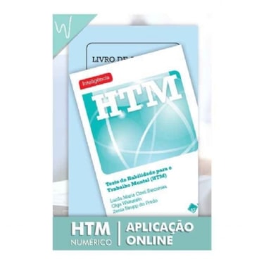 HTM Raciocínio Numérico - Aplicação Online | Wedja Psiclogia