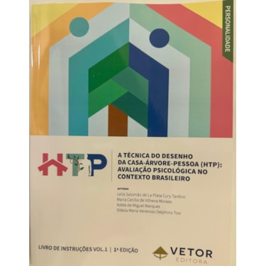 Produto HTP A técnica do desenho da Casa-Árvore-Pessoa - Livro de Instruções Vol.01