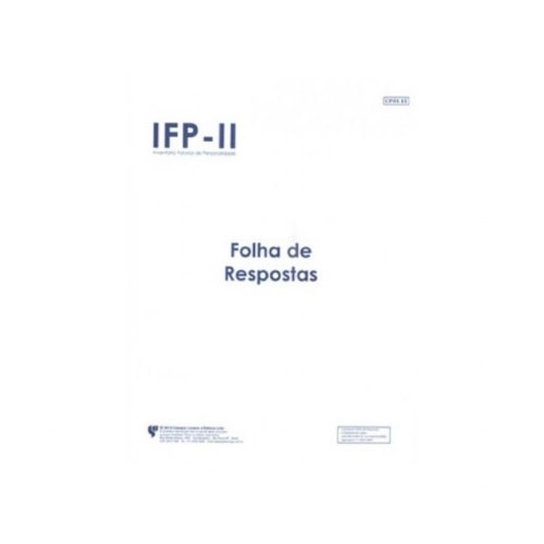 IFP II (Bloco de Respostas) | Wedja Psicologia IFP II (Bloco de Respostas) | Wedja Psicologia