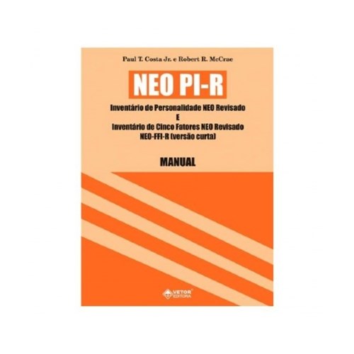 Neo PI-R / Neo FFI-R Livro de Instruções (Manual) | Wedja Psicologia