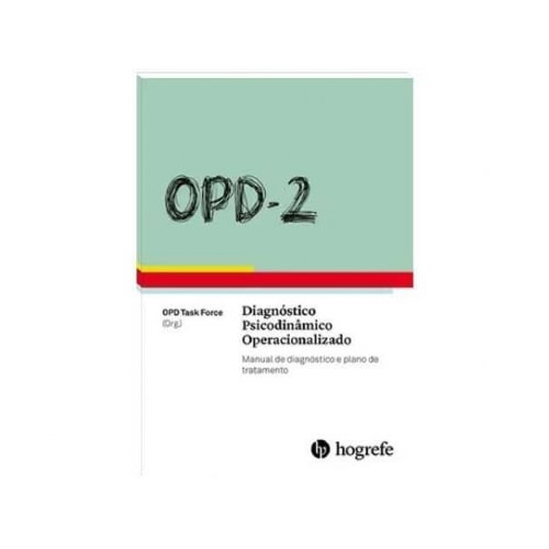 OPD-2 - Diagnóstico Psicodinâmico Operacionalizado | Wedja Psicologia