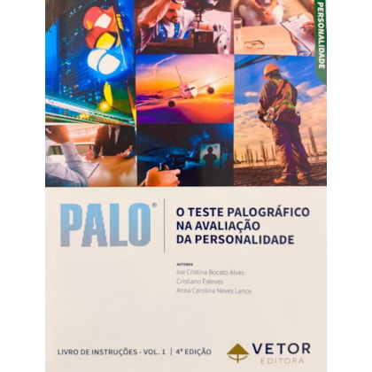 Palográfico - Livro de Instruções 4ª ed | Wedja Psicologia