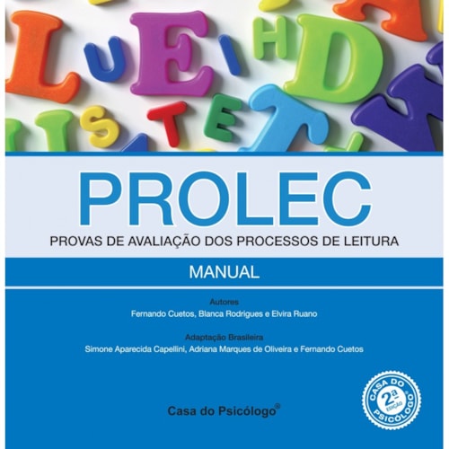 PROLEC - MANUAL DE APLICAÇÃO - 3º EDIÇÃO PROLEC - MANUAL DE APLICAÇÃO - 3º EDIÇÃO