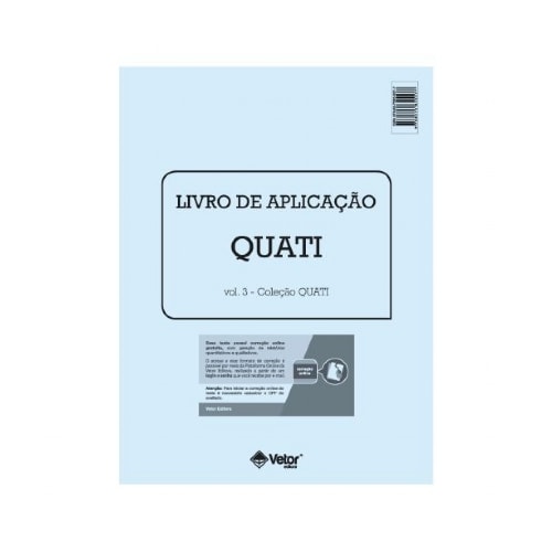 Quati - Livro de Aplicação | Wejda Psicologia