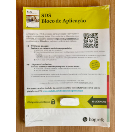 Questionário de Busca Autodirigida - SDS | Caderno de Autoavaliação (Conjunto com 10)
