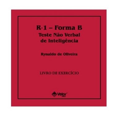 R-1 Forma-B Livro de Exercício | Wedja Psicologia