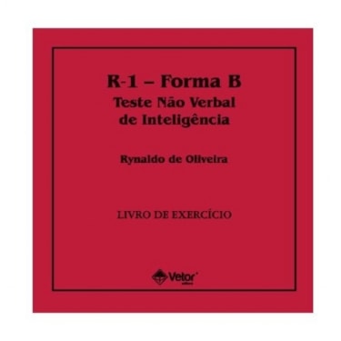 R-1 Forma-B Livro de Exercício | Wedja Psicologia