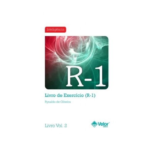 R-1 Livro de Exercício - Folhas Laminadas | Wedja Psicologia