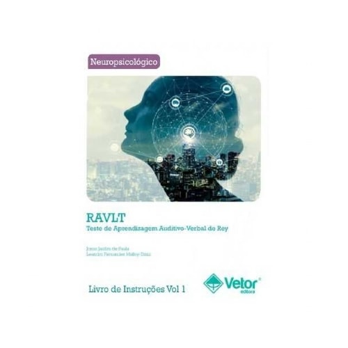 RAVLT - Livro de Instruções (Manual) | Wedja Psicologia