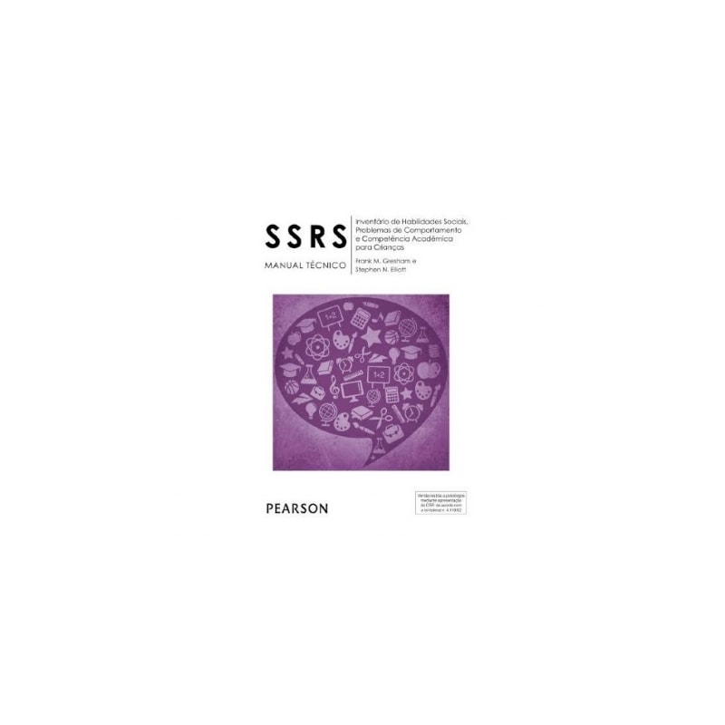 SSRS (Kit completo) | Wedja Psicologia - Wedja Psicologia