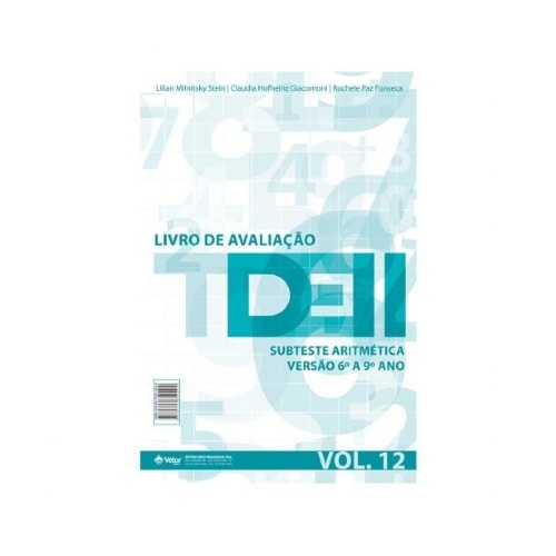 TDE II - Livro de Aval Subteste Aritm 6º ao 9º | Wedja Psicologia TDE II - Livro de Aval Subteste Aritm 6º ao 9º | Wedja Psicologia