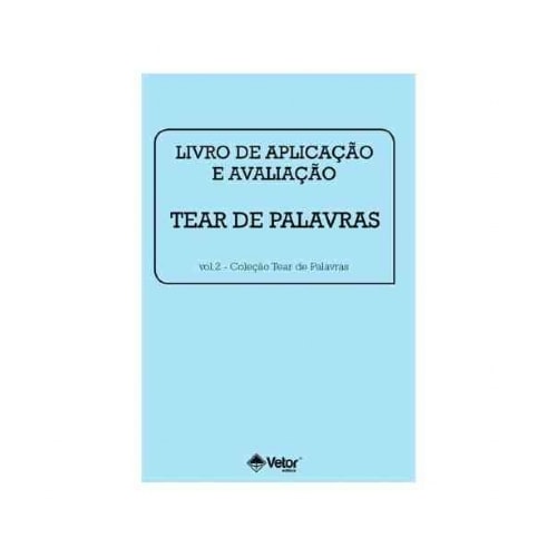 Tear de Palavras - Livro de Aplicação e Avaliação | Wedja Psicologia