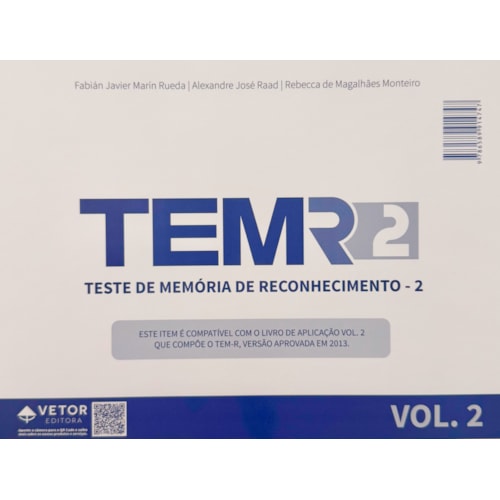 TEM-R2 - Livro de Aplicação | Wedja Psicologia TEM-R2 - Livro de Aplicação | Wedja Psicologia