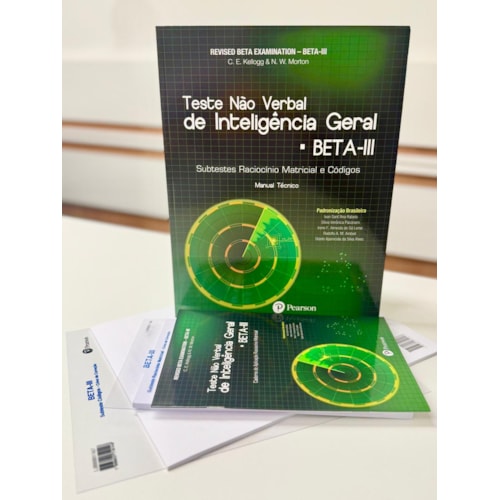 Teste não verbal de Inteligência - BETA III (Kit Completo) | Wedja Psicologia Teste não verbal de Inteligência - BETA III (Kit Completo) | Wedja Psicologia