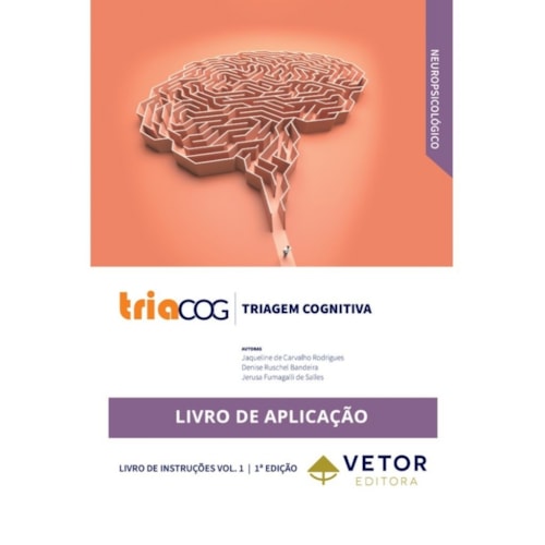 Triacog - Livro de Aplicação | Wedja Psicologia