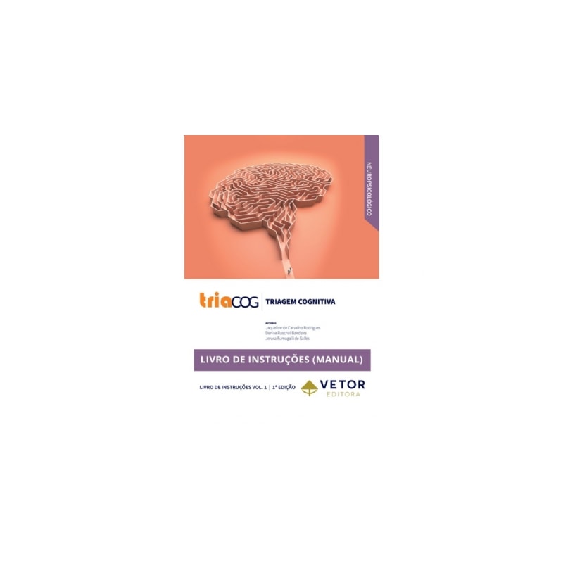 Triacog - Livro de Instruções (Manual) | Wedja Psicologia - Wedja ...