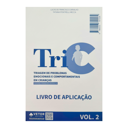 TRIC - Livro de aplicação Vol.02 | Wedja Psicologia TRIC - Livro de aplicação Vol.02 | Wedja Psicologia