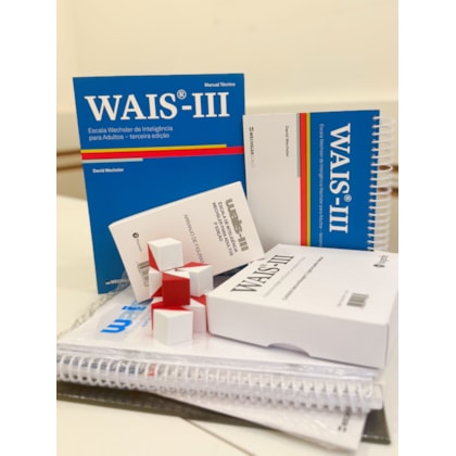 WAIS III Kit | Wedja Psicologia