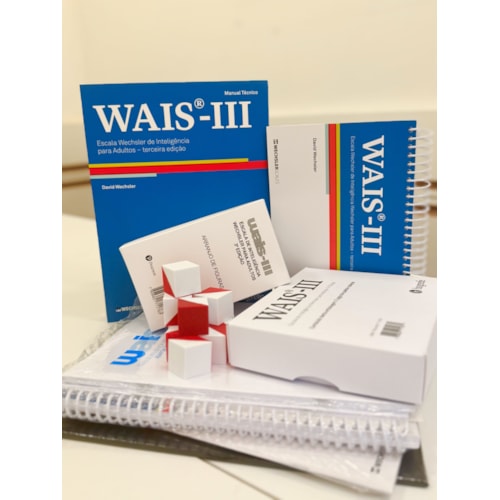 WAIS III Kit | Wedja Psicologia WAIS III Kit | Wedja Psicologia
