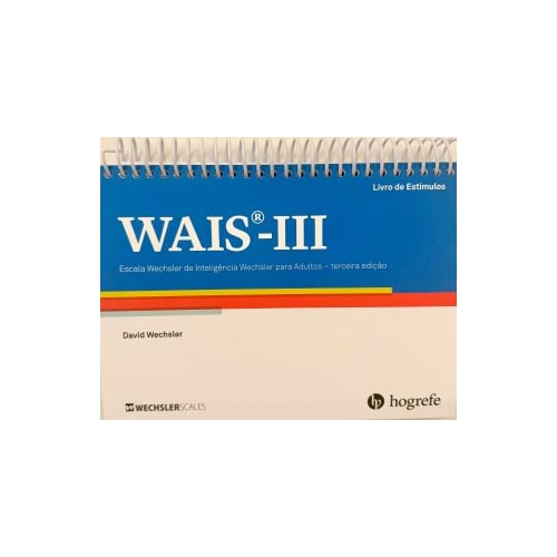 WAIS III - Livro de Estímulos