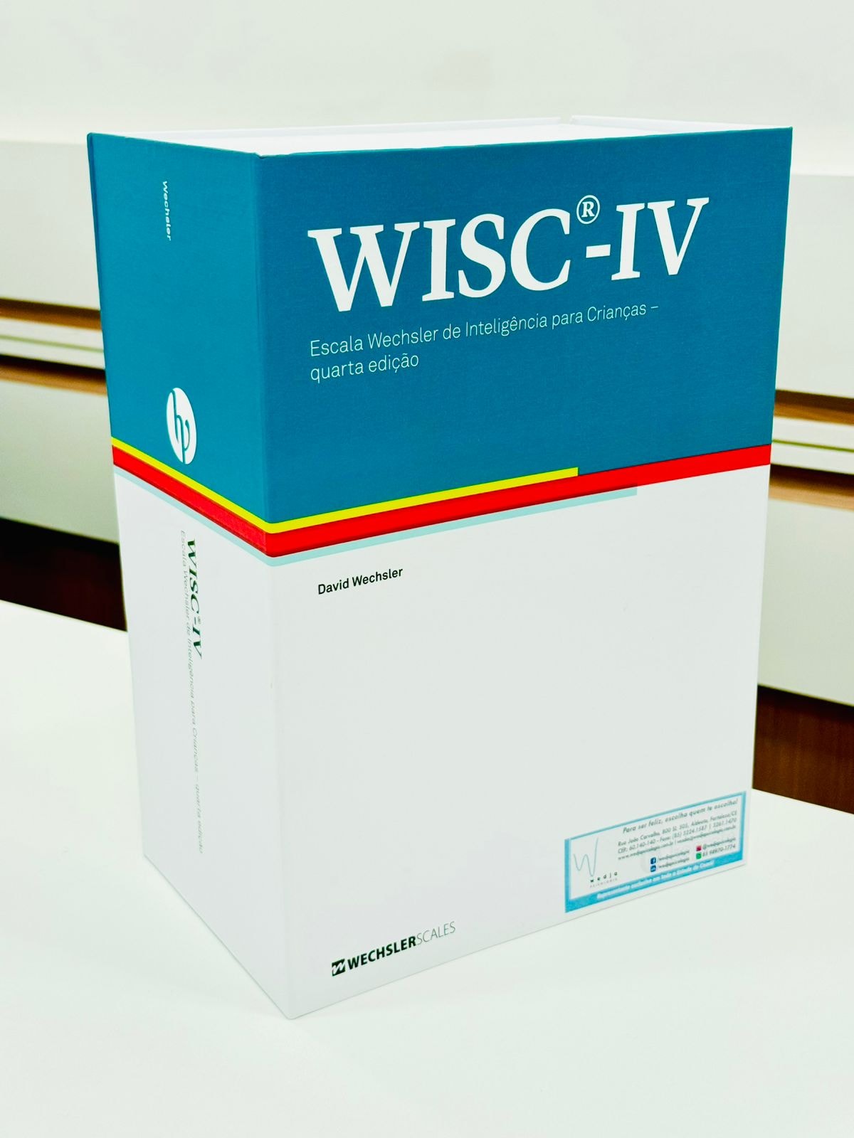 WISC-IV Kit Completo - Wedja Psicologia